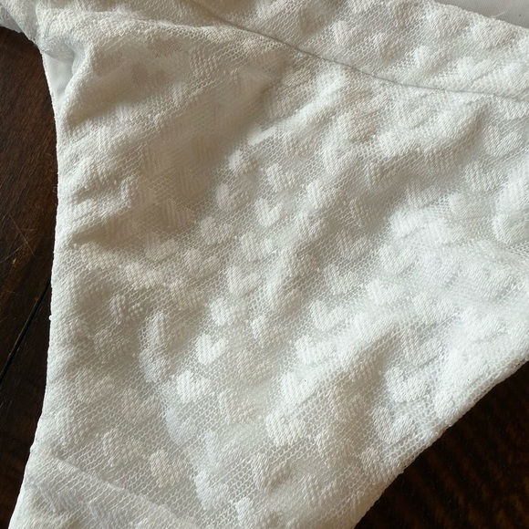 Beach Bunny White & Hold Rio Bikini Bottom, MRSP $148 - Picture 9 of 10